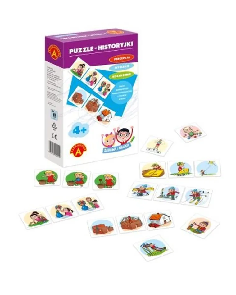 Alexander, Zabawa i Nauka, Historyjki, puzzle