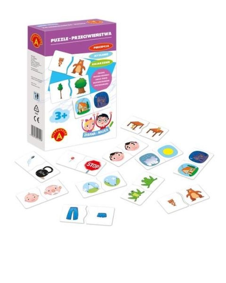 Alexander, Zabawa i Nauka, Przeciwieństwa, puzzle