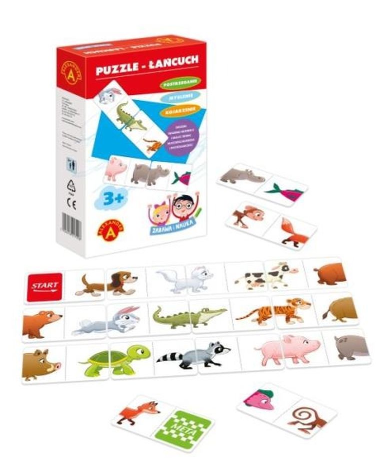 Alexander, Zabawa i Nauka, puzzle, łańcuch