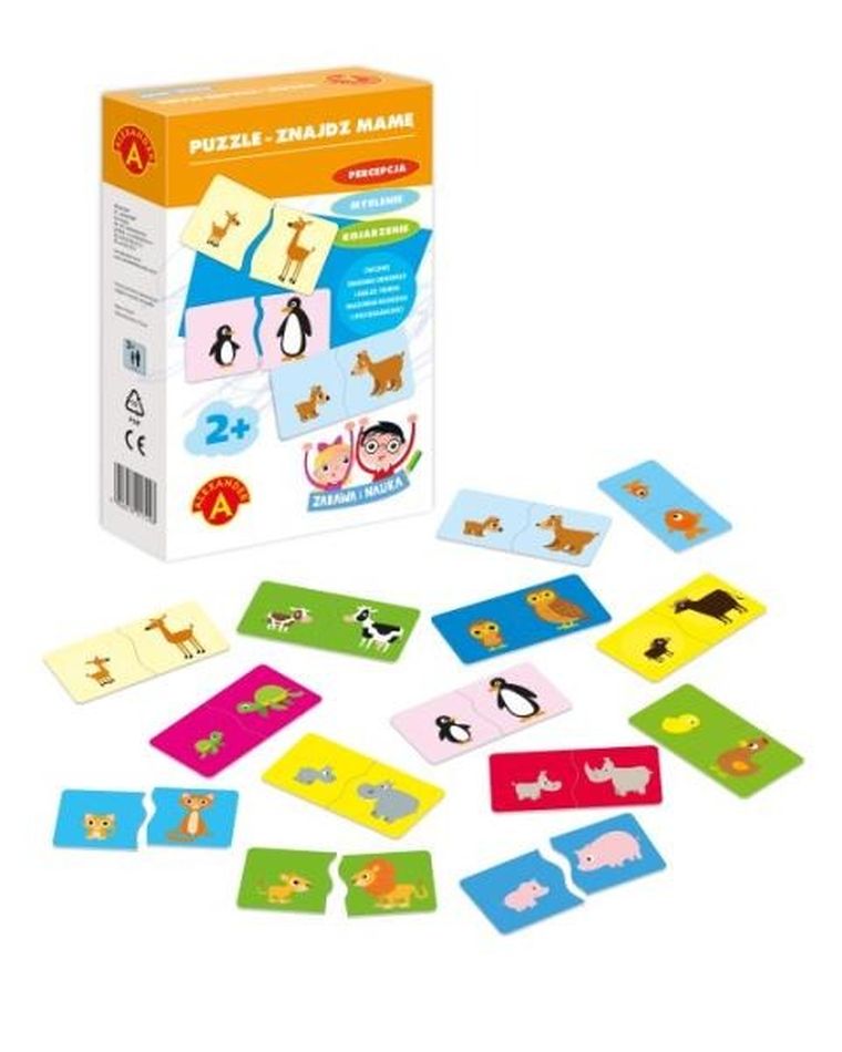 Alexander, Zabawa i Nauka, Znajdź mamę, puzzle