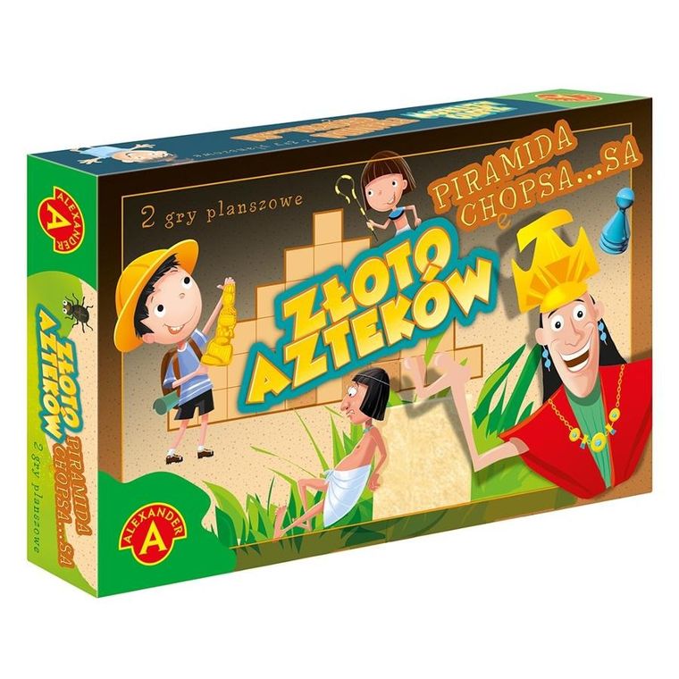 Alexander, Złoto Azteków. Piramida Chopsa...sa, gra planszowa