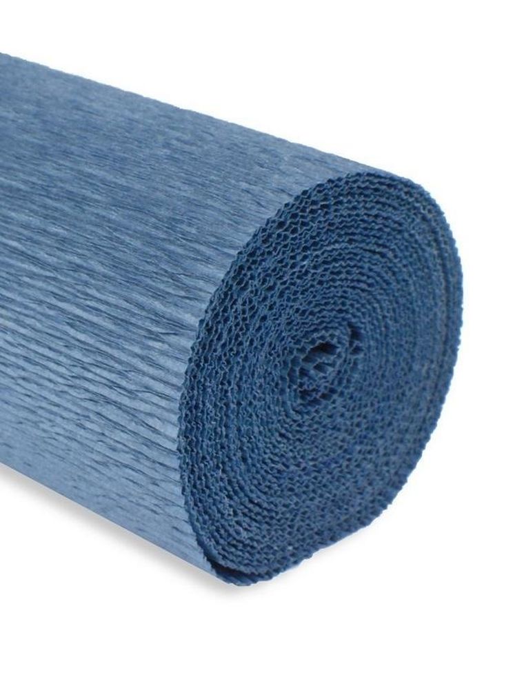 Alfa Pastello, krepina, 180g, ciemna morska, 50-250 cm, 1 szt.