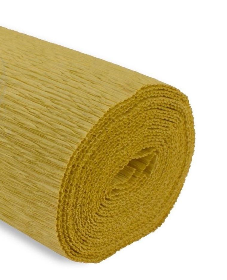 Alfa Pastello, krepina, 180g, musztardowa, 50-250 cm, 1 szt.