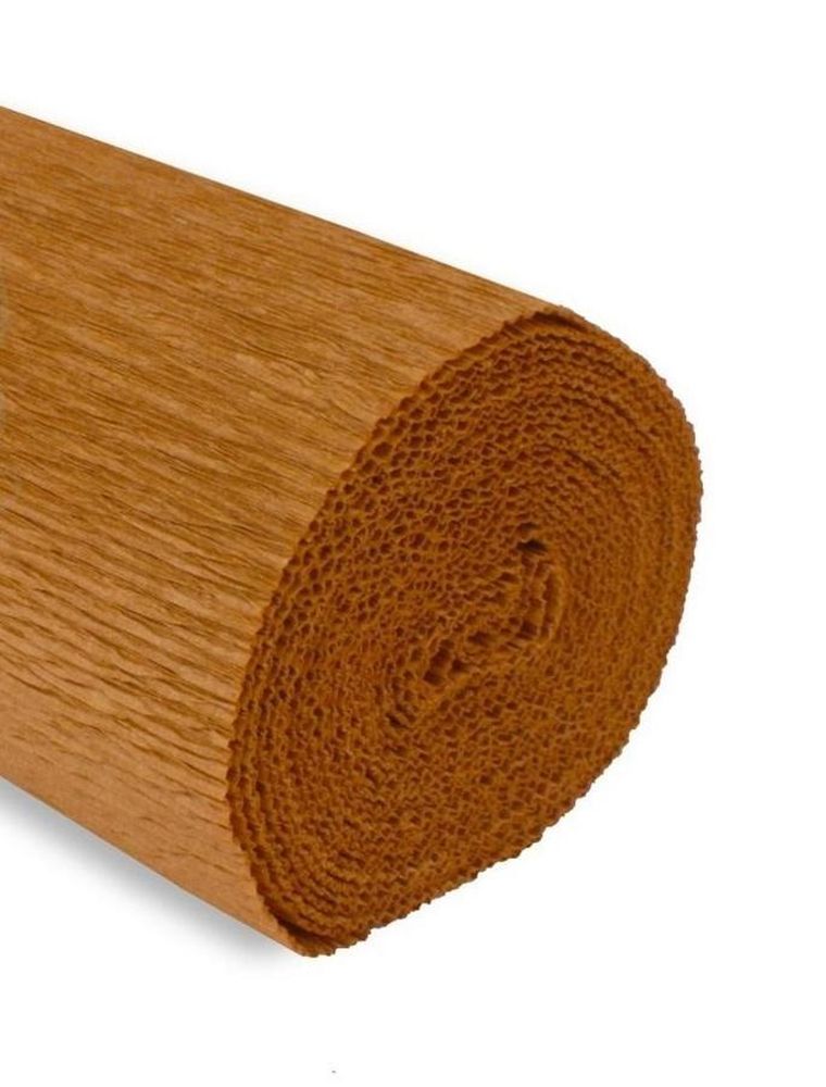 Alfa Pastello, krepina, brązowa jasna, 180g, 50-250 cm