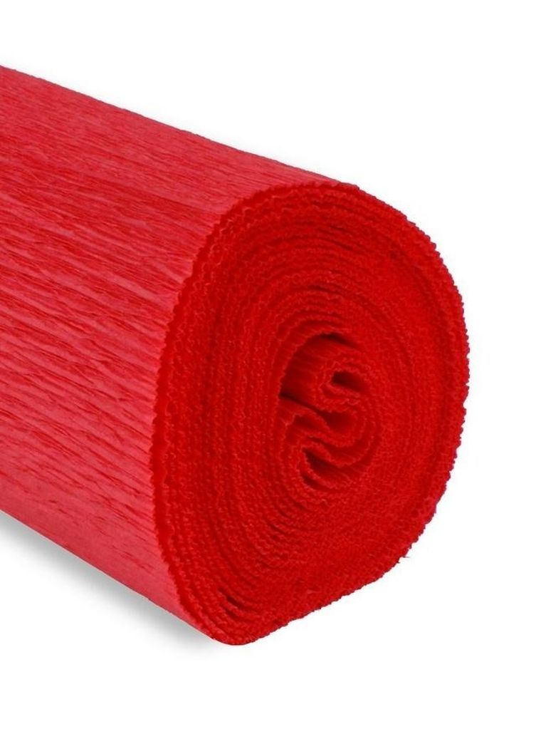 Alfa Pastello, krepina, czerwona, 180g, 50-250 cm