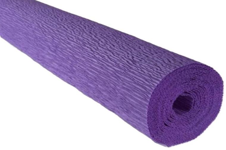 Alfa Pastello, krepina, fioletowa, 180g, 50-250 cm