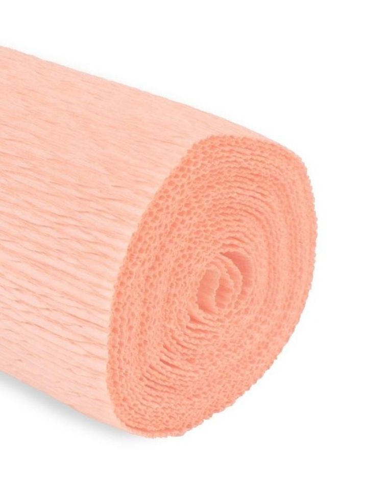 Alfa Pastello, krepina, łososiowa jasna, 180g, 50-250 cm