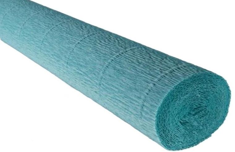 Alfa Pastello, krepina, morska, 180g, 50-250 cm