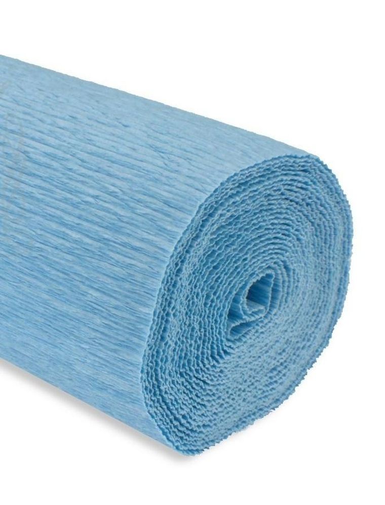 Alfa Pastello, krepina, niebieska, 180g, 50-250 cm