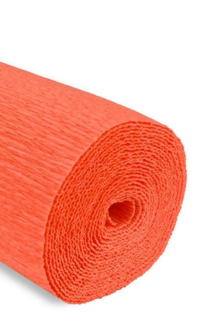 Alfa Pastello, krepina, pomarańczowa, 180g, 50-250 cm