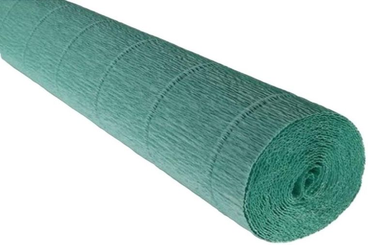 Alfa Pastello, krepina, turkusowa, 180g, 50-250 cm