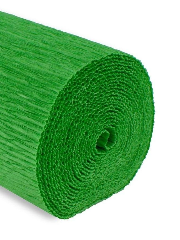 Alfa Pastello, krepina, zielona popularna intensywna, 180g, 50-250 cm