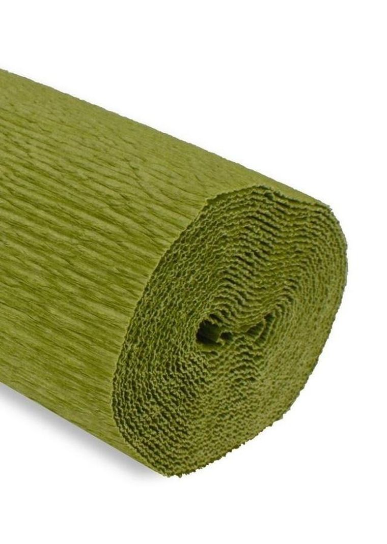 Alfa Pastello, krepina, zielony antyczny, 180g, 50-250 cm