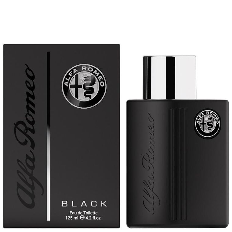 Alfa Romeo, Black For Men, woda toaletowa, spray, 125 ml