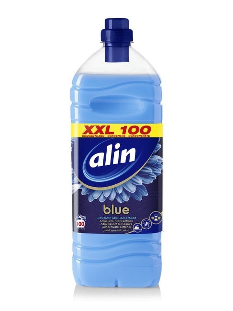 Alin, płyn do płukania tkanin, blue azul, 100 płukań, 2l