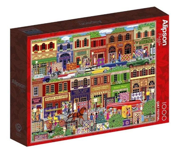 Alipson, Festiwal w mieście, puzzle, 1000 elementów