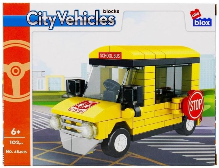 Alleblox, City, klocki konstrukcyjne, 102 elementy