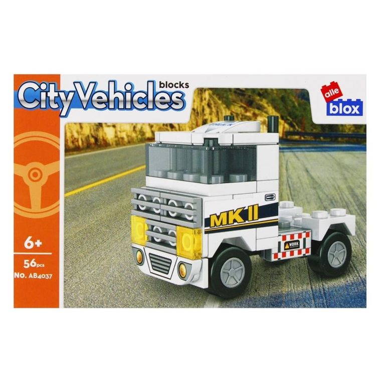 Alleblox, City, Tir, klocki konstrukcyjne, 56 elementów