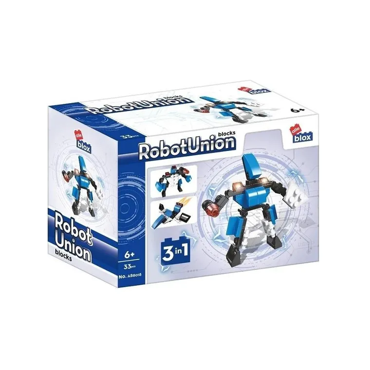 Alleblox, Robot, klocki konstrukcyjne, 33 elementy