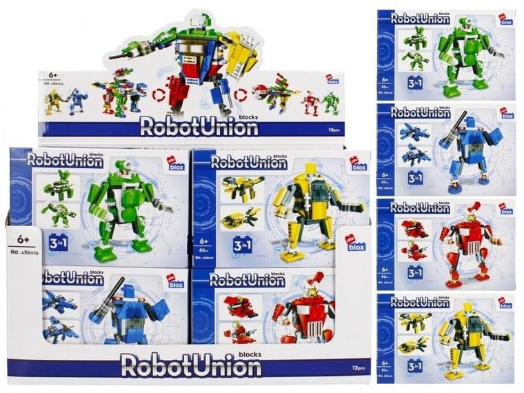 Alleblox, Robot, klocki konstrukcyjne