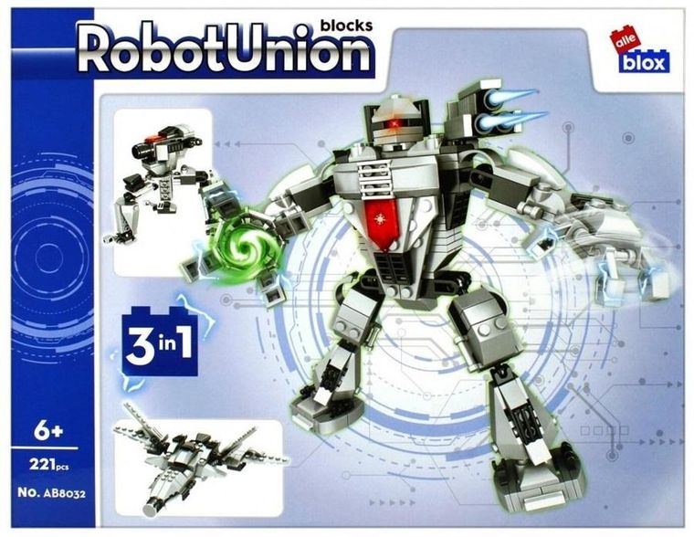 Alleblox, robot, klocki konstrukcyjne