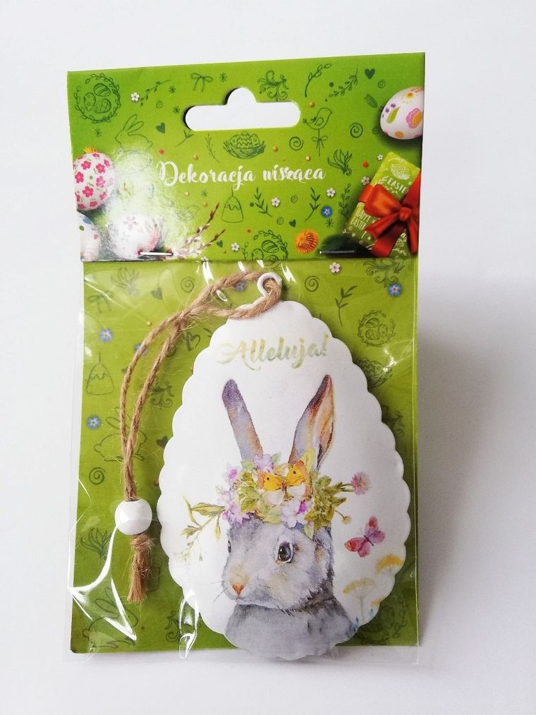 Alleluja, metalowa zawieszka