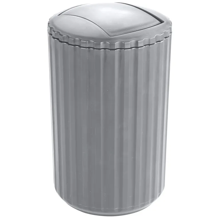 Allstar, kosz łazienkowy na śmieci, Swing Bin, szary, 3l