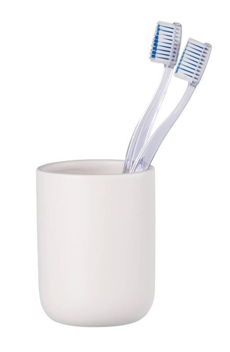 Allstar, kubek na szczoteczki, ceramiczny, ø 7.6 cm