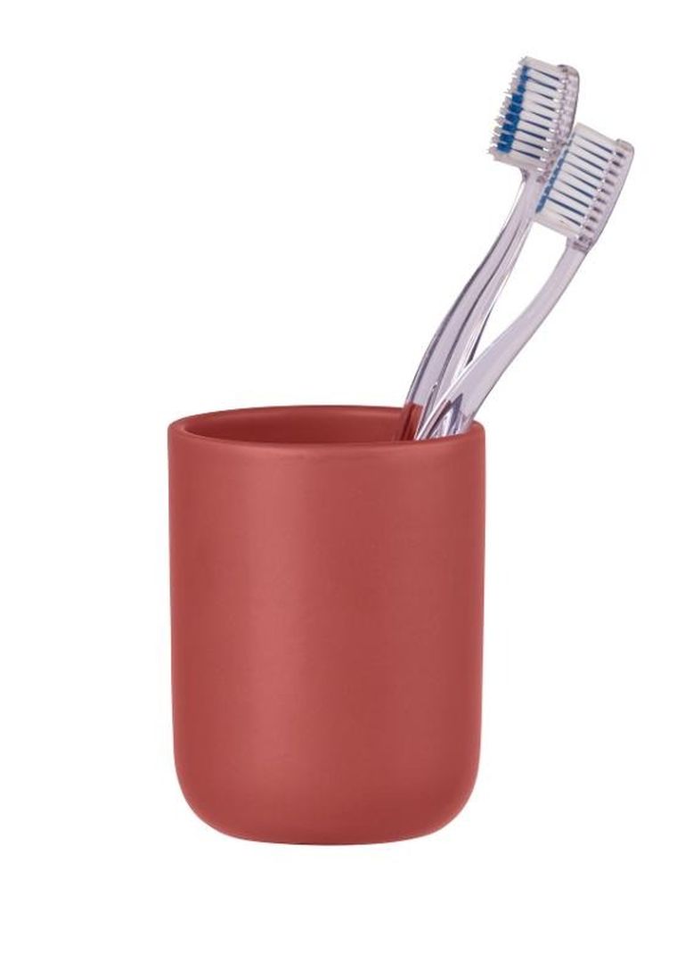 Allstar, kubek na szczoteczki, ceramiczny, 7,6 cm