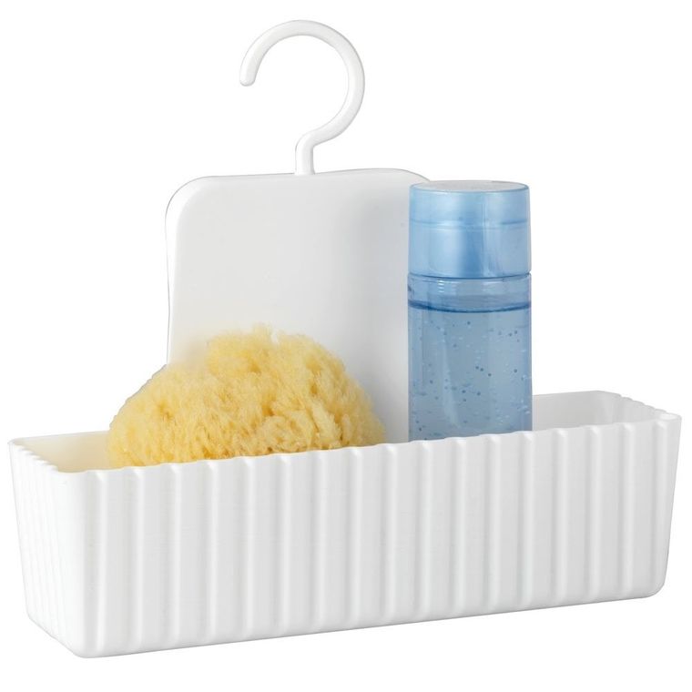 Allstar, półka łazienkowa, wisząca, Minas Allstar, biała