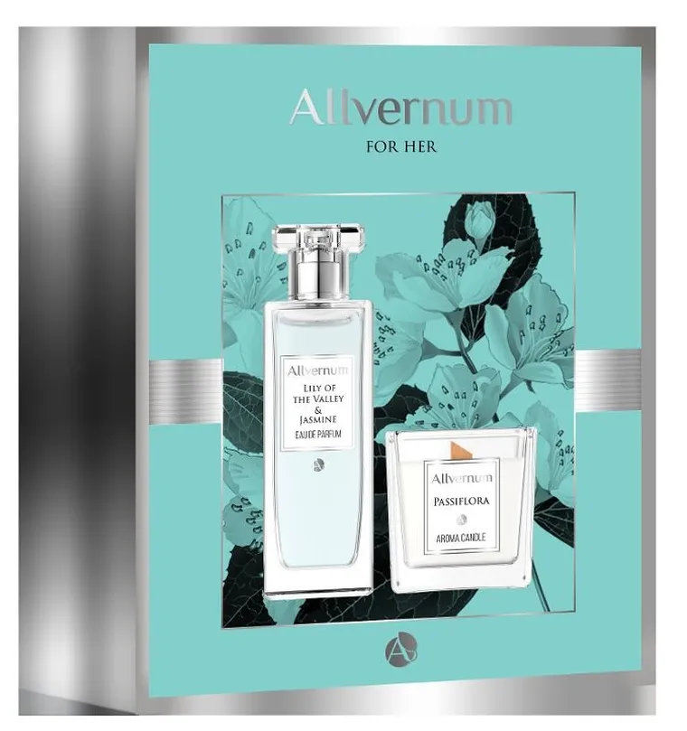 allvernum lily of the valley & jasmine woda perfumowana 50 ml   zestaw