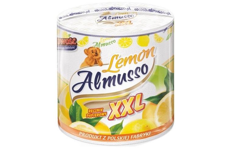 Almusso, Lemon XXL, ręcznik papierowy, 2 warstowy