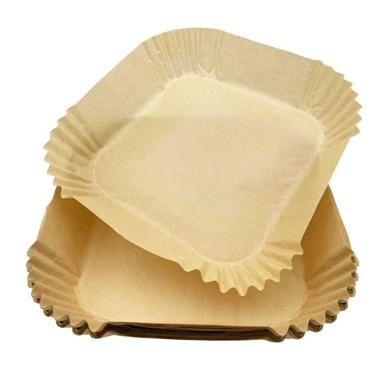 Alpenburg, wkład papierowy do frytownicy kwadratowy, 20-20 cm, 50 szt.