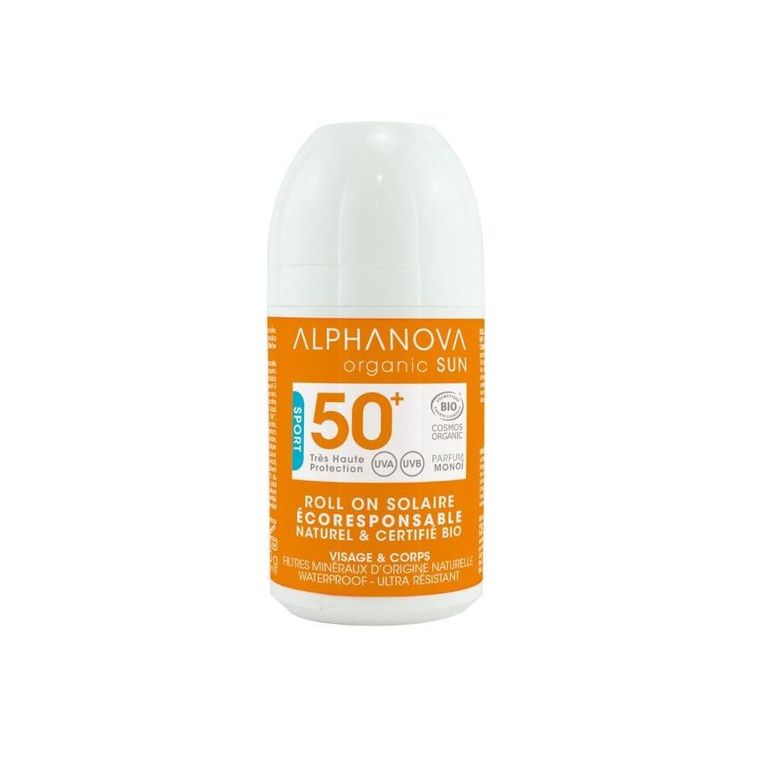 Alphanova Sun, Bio, krem przeciwsłoneczny w kulce, filtr SPF50+