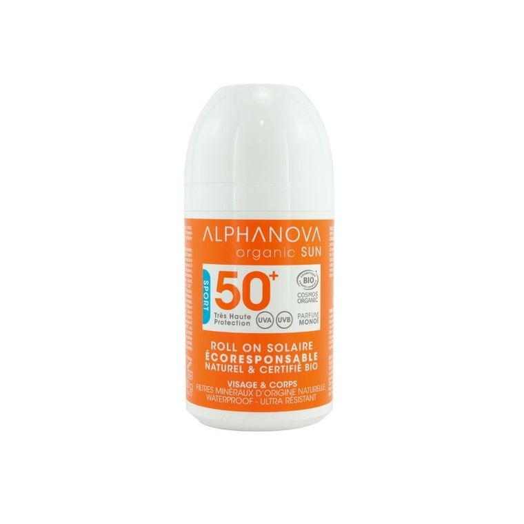 Alphanova Sun, Extreme Sport, bio krem przeciwsłoneczny w kulce, filtr SPF50+