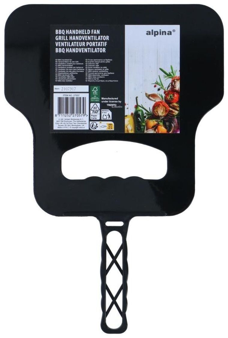 Alpina, ręczna dmuchawa do rozpalania grilla, kominka, ogniska