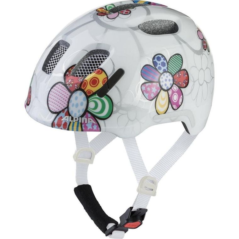 Alpina, Ximo 2, kask rowerowy, Flash White Flower Gloss, 49-54 cm