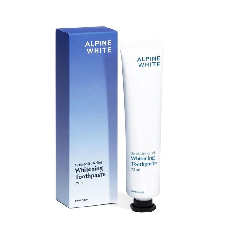 Alpine White, pasta wybielająca, Sensitive, 75 ml