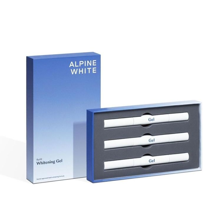Alpine White, żel wybielający, 3 szt.