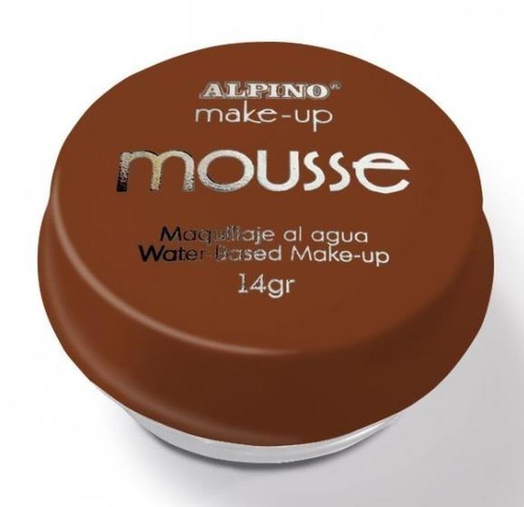 Alpino, mus do makijażu, brązowy, 14g