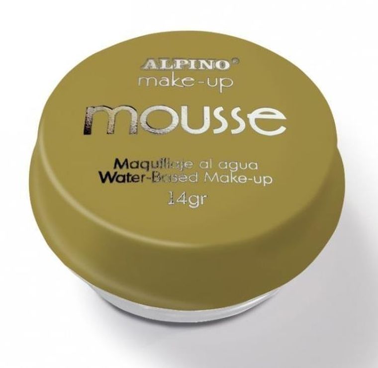Alpino, mus do makijażu, złoty, 14g