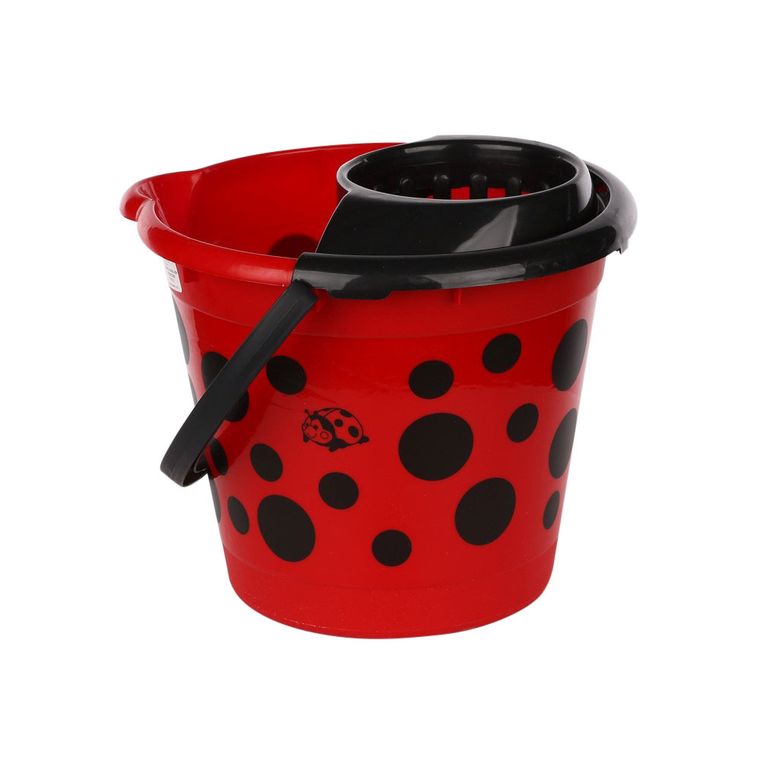 Altom Design, Cavallo, Biedronka, wiadro mop z wyciskaczem