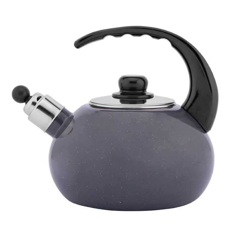 Altom Design, czajnik emaliowany, 2.5l, szary nakrapiany