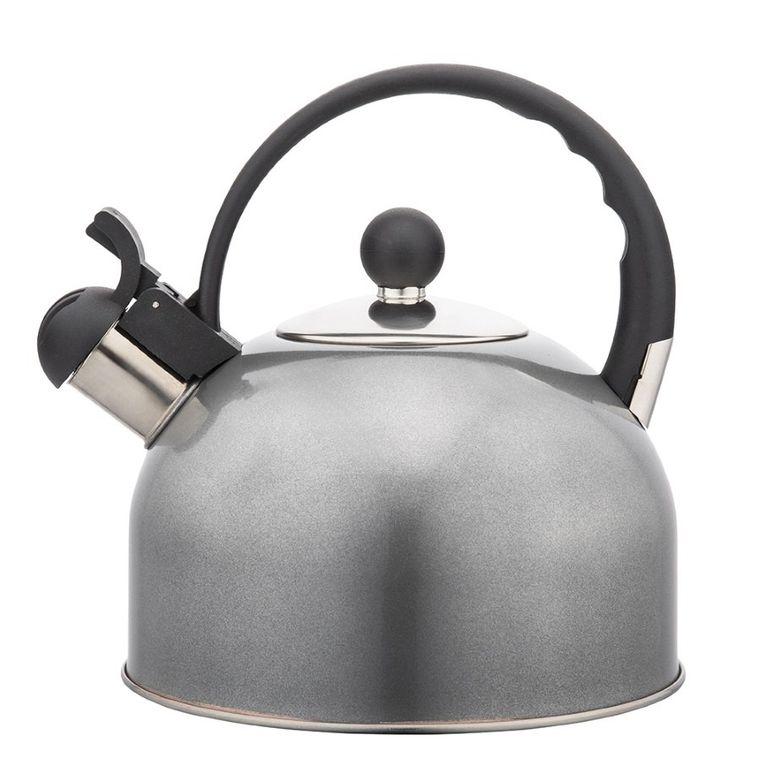 Altom Design, czajnik nierdzewny, 2.5 l, hot drop, szary