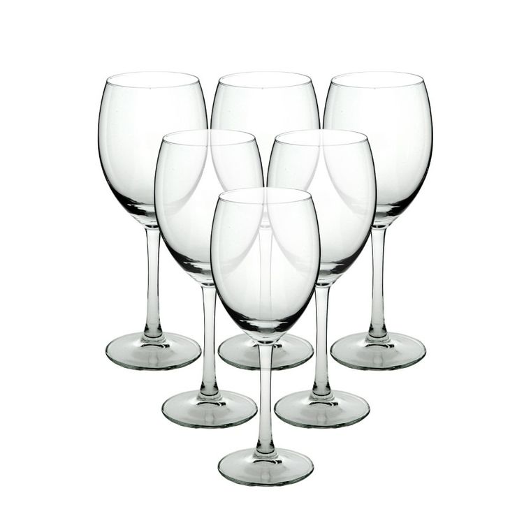 Altom Design, Diamond, komplet 6 kieliszków, wino białe, 250 ml