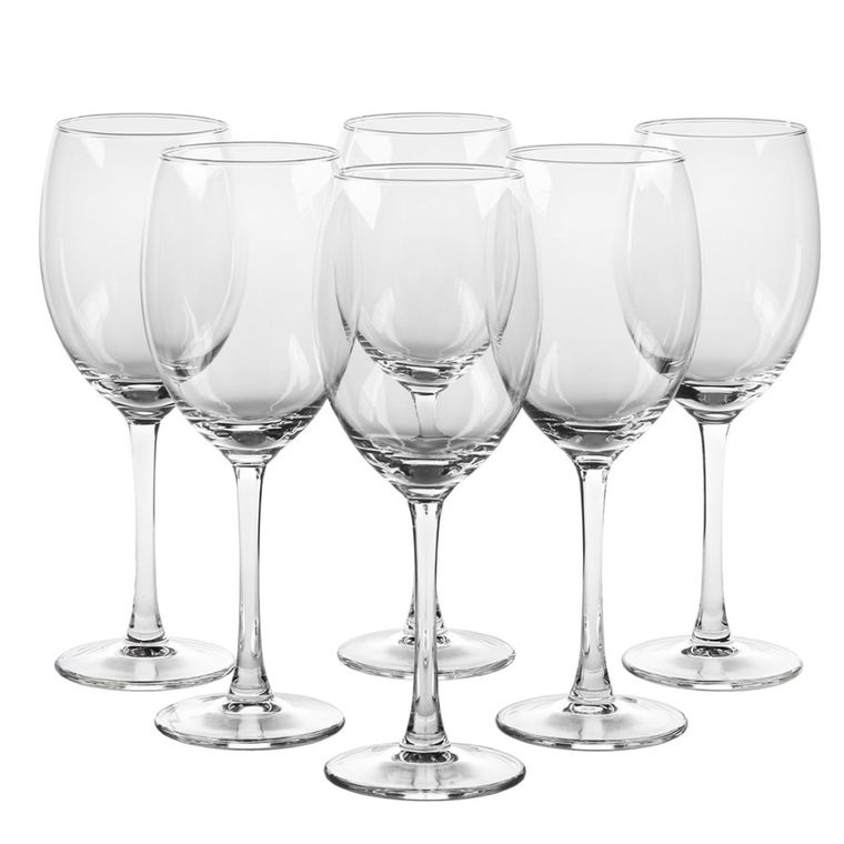 Altom Design, Diamond, komplet 6 kieliszków, wino czerwone, 330 ml