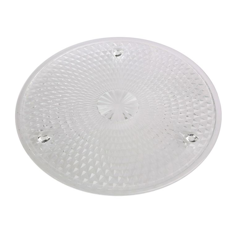 Altom Design, Edwanex, tortownica niska karo, na nóżkach, średnica 36 cm