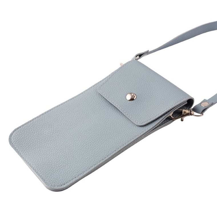 Altom Design, etui na telefon z paskiem, 18-10-1.5 cm, błękitny