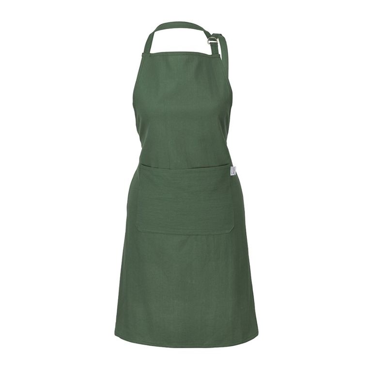 Altom Design, fartuch kuchenny z kieszonką, 65-80 cm, bawełna, 100% bawełna, zieleń