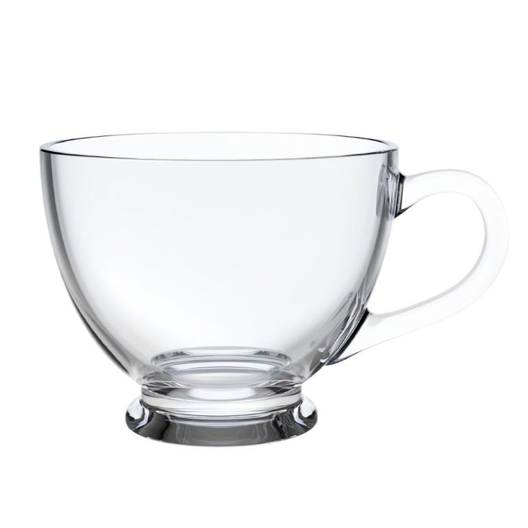 Altom Design, filiżanka szklana na stopce, 420 ml